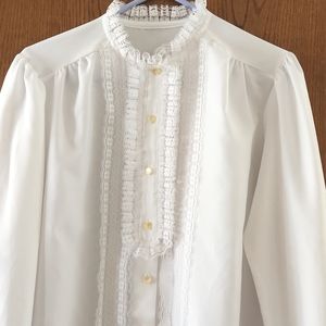 Misses Vintage lacy blouse - no tags - Appr Sz XL or 16/18